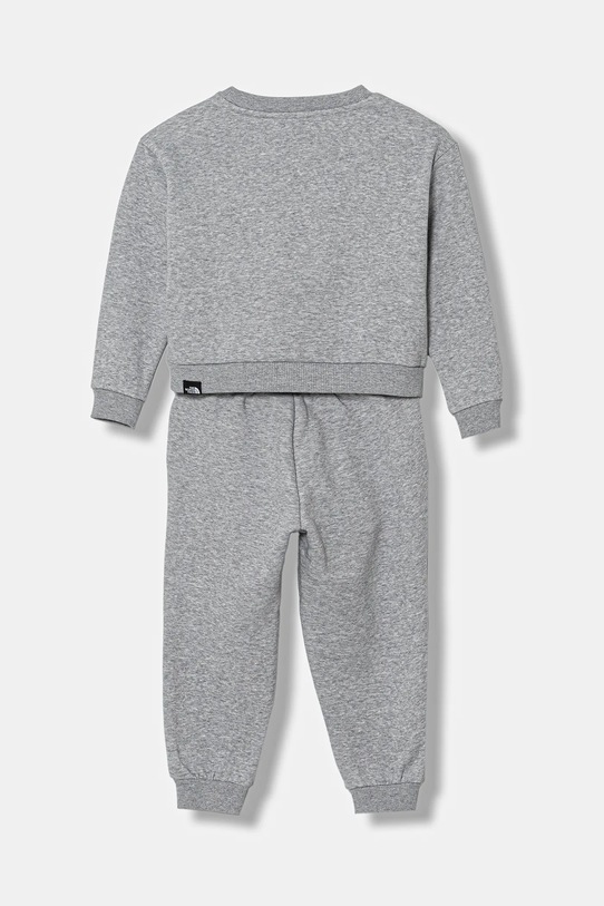 The North Face dres dziecięcy KID SIMPLE DOME FLEECE SET NF0A8EFMDYX1 szary AW25