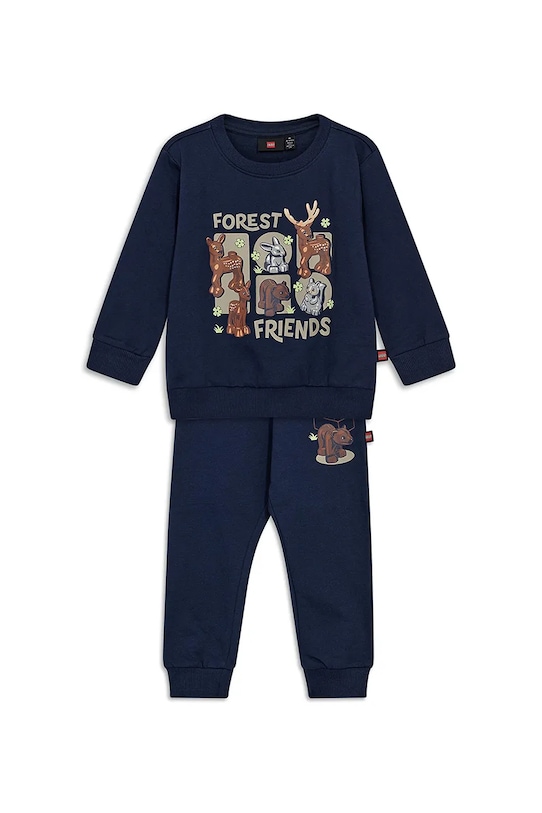 Lego dres bawełniany dziecięcy LWSANYU 703 bawełna granatowy 11011020