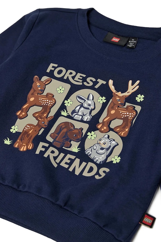 Chłopiec Lego dres bawełniany dziecięcy LWSANYU 703 11011020 granatowy