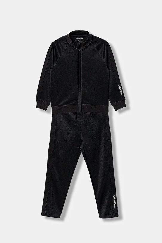 Calvin Klein Jeans dres niemowlęcy dzianina czarny IN0IN00331.9BYA