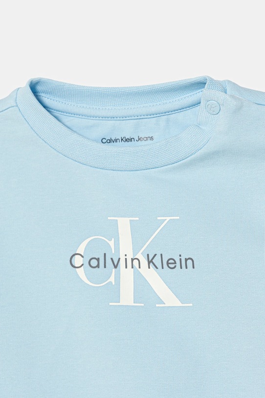 Calvin Klein Jeans compleu bebe albastru IN0IN00336.9BYA