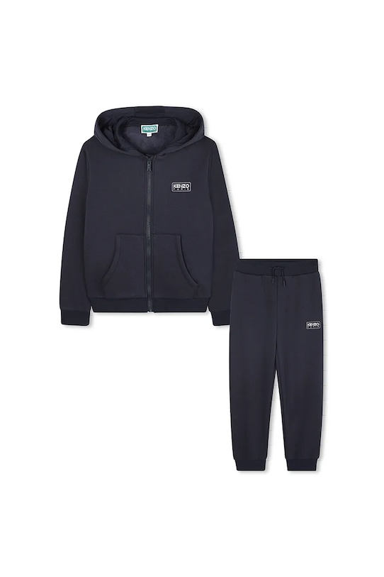 Kenzo Kids komplet dresowy dziecięcy z elastanem granatowy K61468.114.150