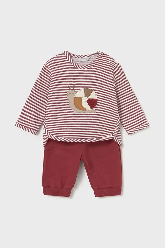 Komplet za dojenčka Mayoral Newborn 2621.1G.Newborn.9BYA bordo AW25