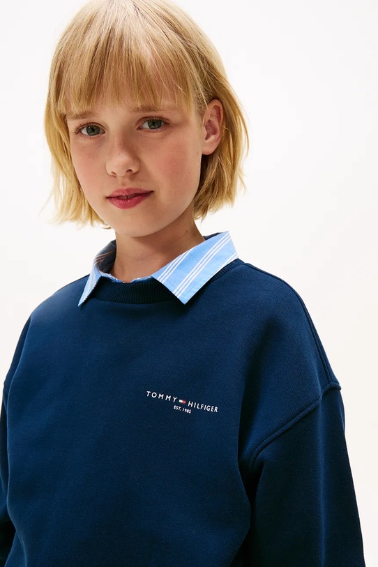 Мальчик Детский спортивный костюм Tommy Hilfiger KS0KS00664.104.122.9BYA тёмно-синий