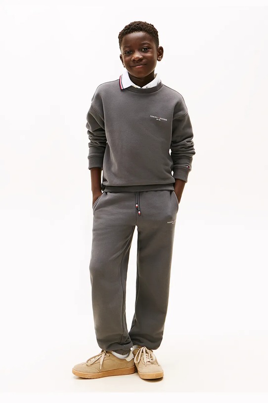 Детский спортивный костюм Tommy Hilfiger KS0KS00664.128.176.9BYA чёрный AW25