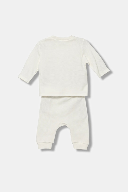United Colors of Benetton set de bumbac pentru bebeluși 30THAK018.W.seasonal bej AW25