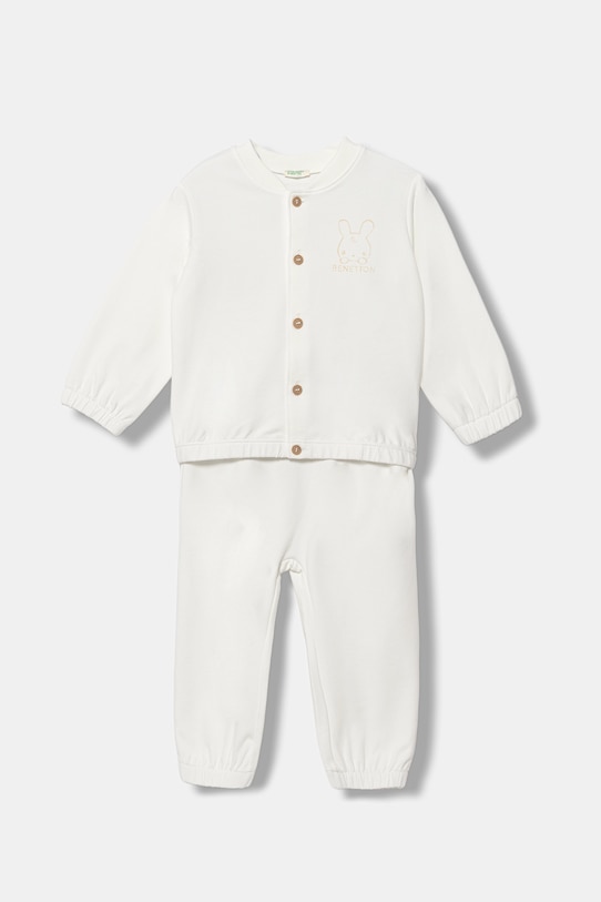 Спортивный костюм для младенцев United Colors of Benetton с эластаном белый 3MDSAK017.W.seasonal