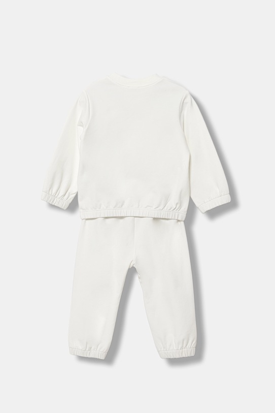 United Colors of Benetton trening bebeluși 3MDSAK017.W.seasonal alb AW25