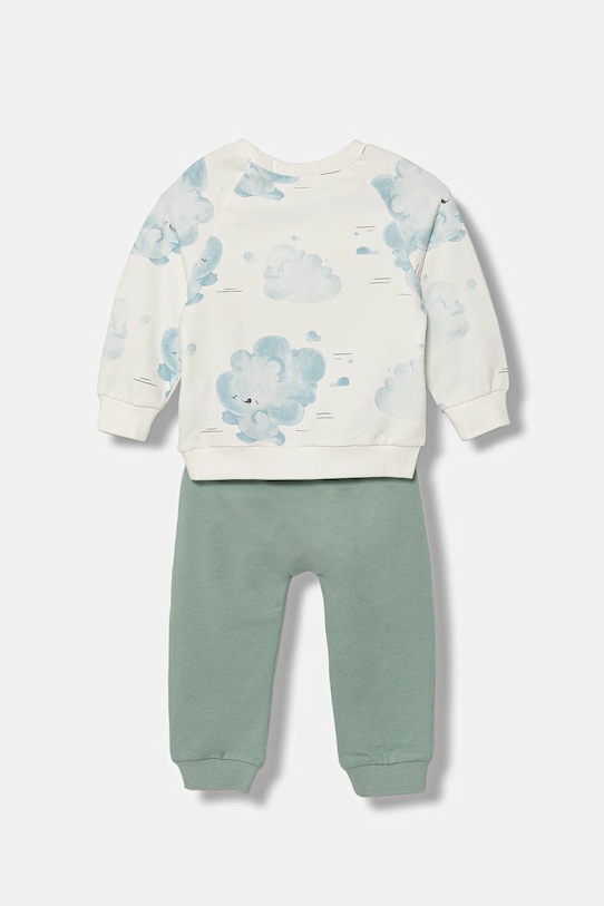 Kojenecká tepláková souprava United Colors of Benetton 3QGXAK01B.W.seasonal tyrkysová AW25