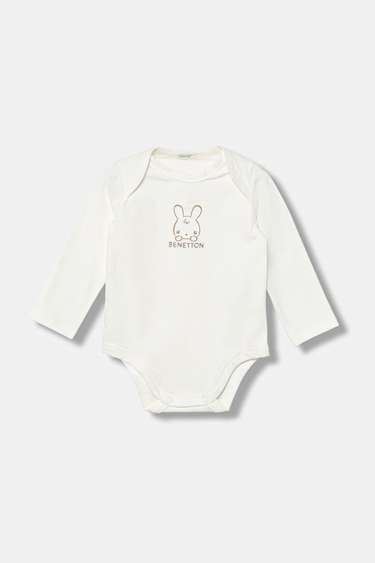 United Colors of Benetton compleu bebe 3DKAAK01C.W.seasonal alb AW25