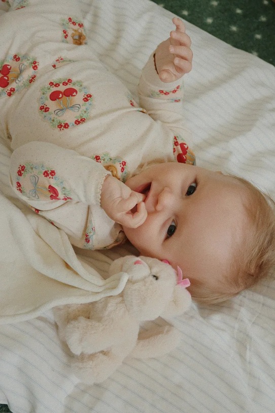 Konges Sløjd set per bambini BASIC BODY/PANTS SET GOTS KS104215.9BYA