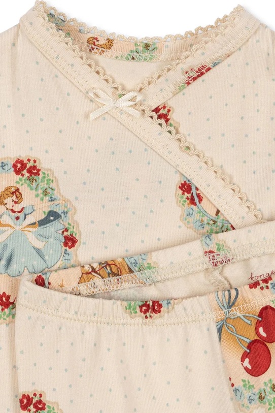 Dječaci Komplet za bebe Konges Sløjd BASIC NEWBORN SET GOTS KS104216.9BYA bež