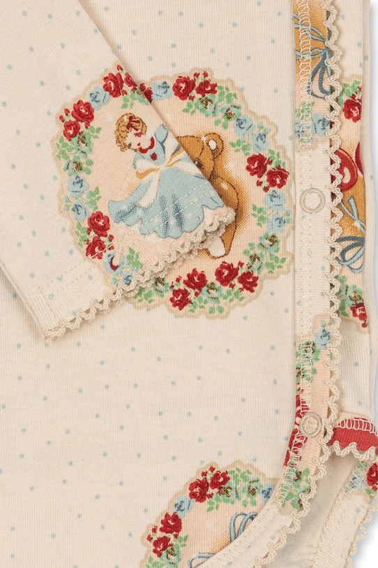 Komplet za bebe Konges Sløjd BASIC NEWBORN SET GOTS bež KS104216.9BYA