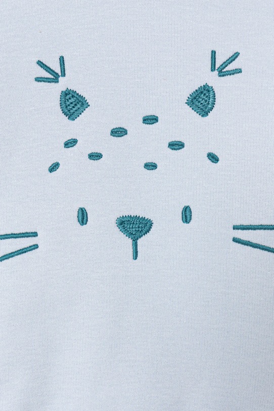 United Colors of Benetton komplet dresowy niemowlęcy niebieski 3FTZAK01D.W.Seasonal