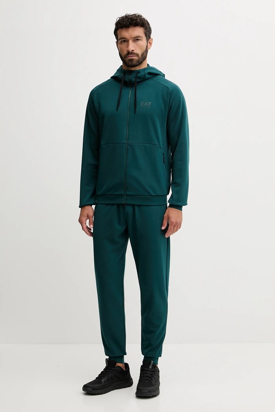 EA7 Emporio Armani dres nadruk zielony AF12501.7M000665