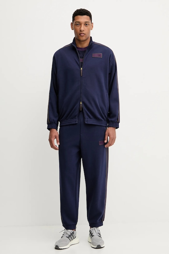 Trenirka EA7 Emporio Armani Pletenina modra AF12660.7X000392