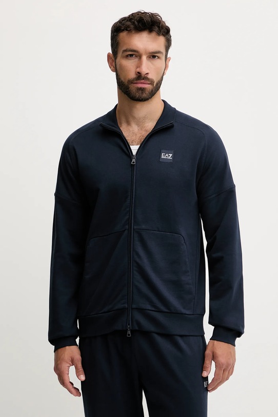 Odzież EA7 Emporio Armani dres bawełniany AF13512.7M000907 granatowy