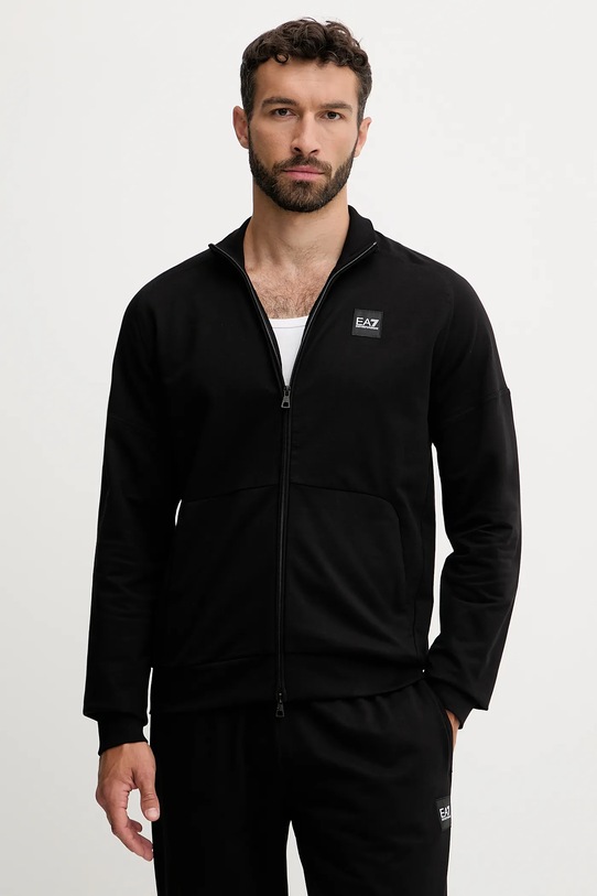 Odzież EA7 Emporio Armani dres bawełniany AF13512.7M000907 czarny