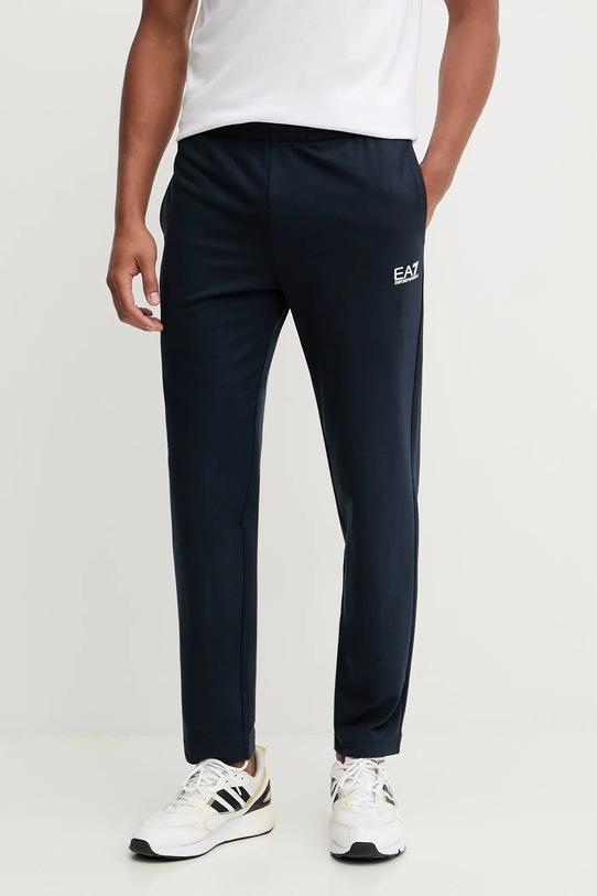 EA7 Emporio Armani dres bawełniany granatowy PJVRZ.8NPV62