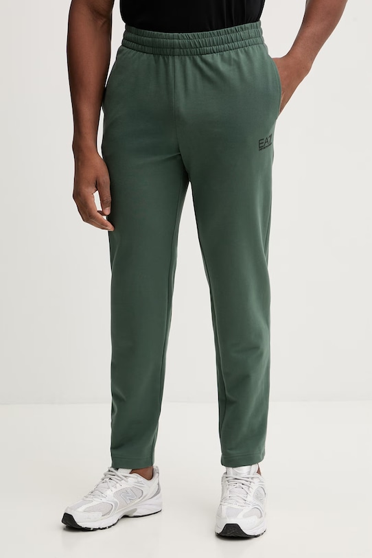 Одяг Бавовняний спортивний костюм EA7 Emporio Armani PJVRZ.8NPV62 зелений