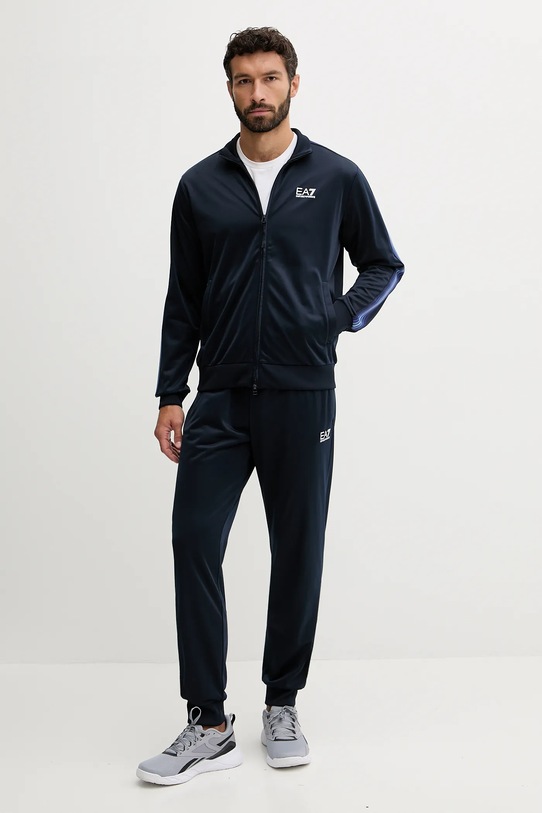 EA7 Emporio Armani dres nadruk niebieski AF12449.7M000970