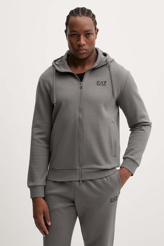 EA7 Emporio Armani dres PJVTZ.8NPV68 szary SS26