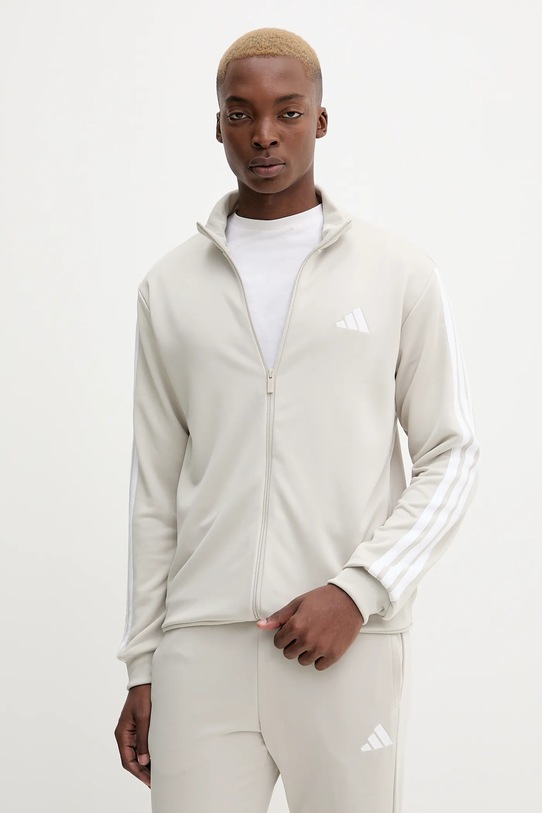 adidas dres 3-Sripes JX5519 beżowy AW25