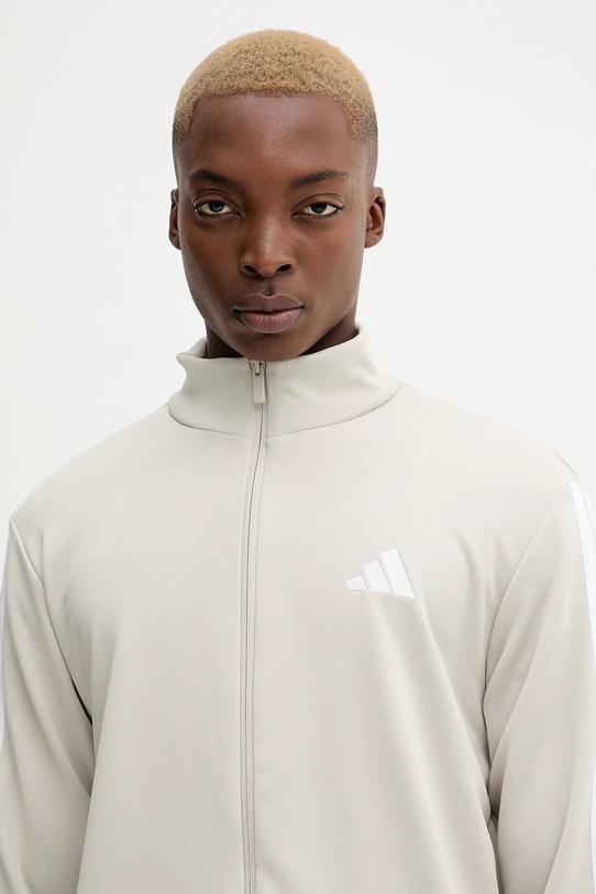 adidas dres 3-Sripes JX5519 beżowy
