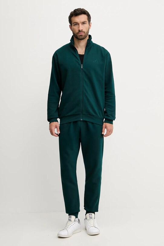 Trenirka adidas 3-Stripes Pletenina zelena JX5546