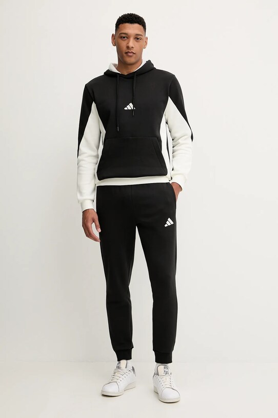 Tepláková súprava adidas nášivka čierna KB5264
