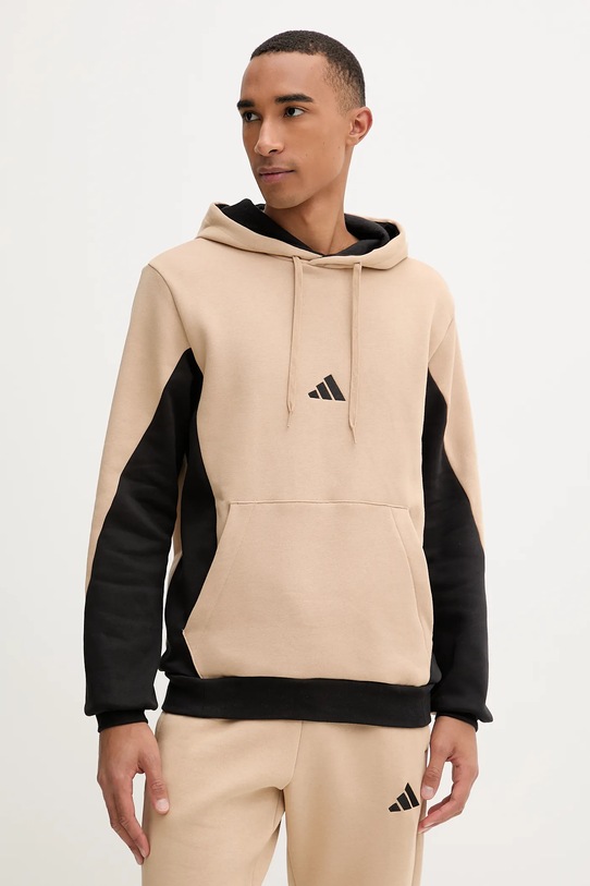 adidas dres M FL CB HD TS KB5265 beżowy AW25