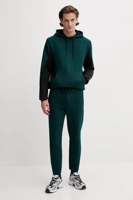 adidas dres dzianina zielony KB5266