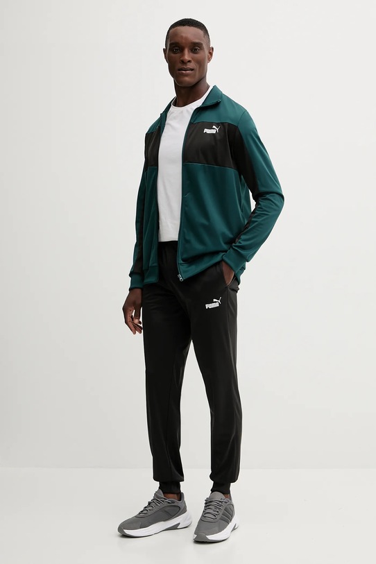 Tepláková souprava Puma pletenina zelená 687304