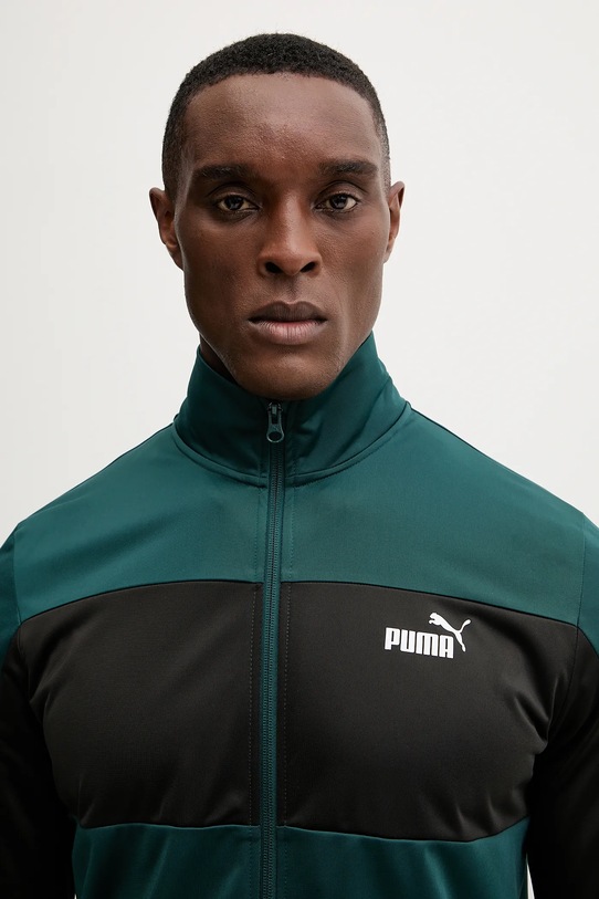 Tepláková souprava Puma 687304 zelená