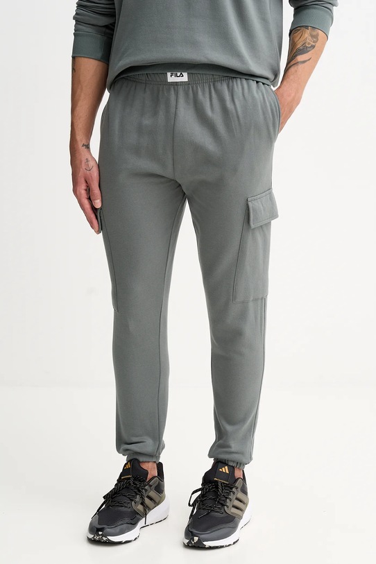 Fila dres bawełniany zielony FPW1226