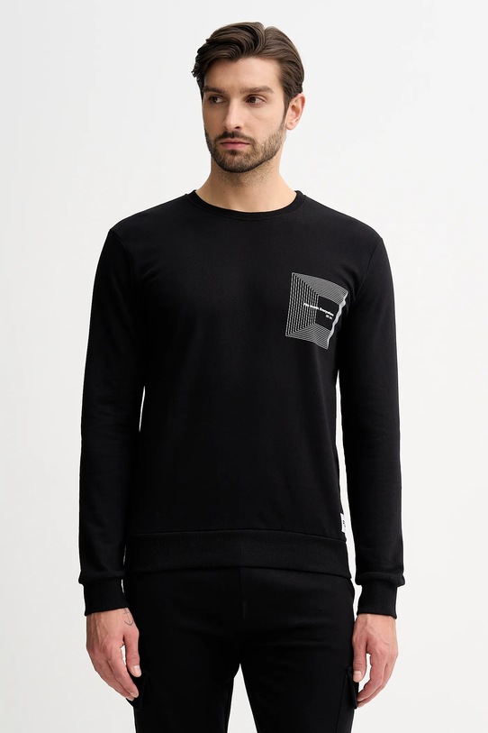 Odzież Fila dres bawełniany FPW1226 czarny