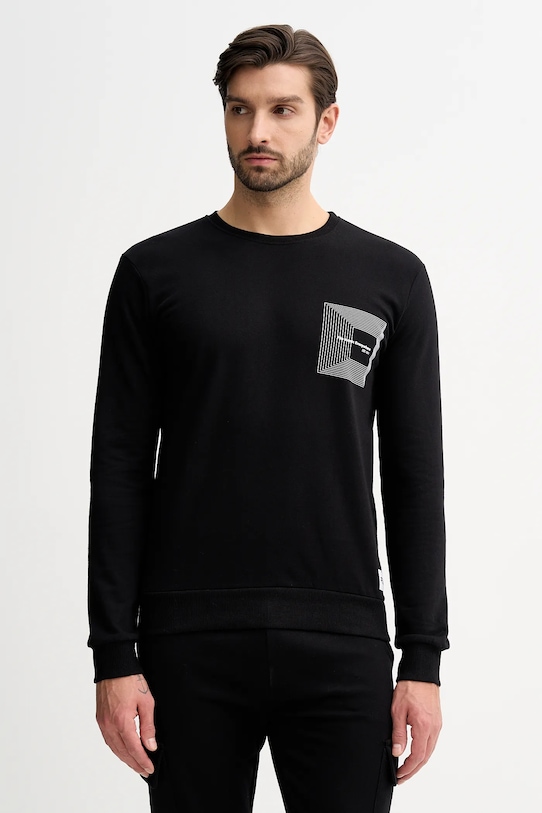 Odzież Fila dres bawełniany FPW1226 czarny