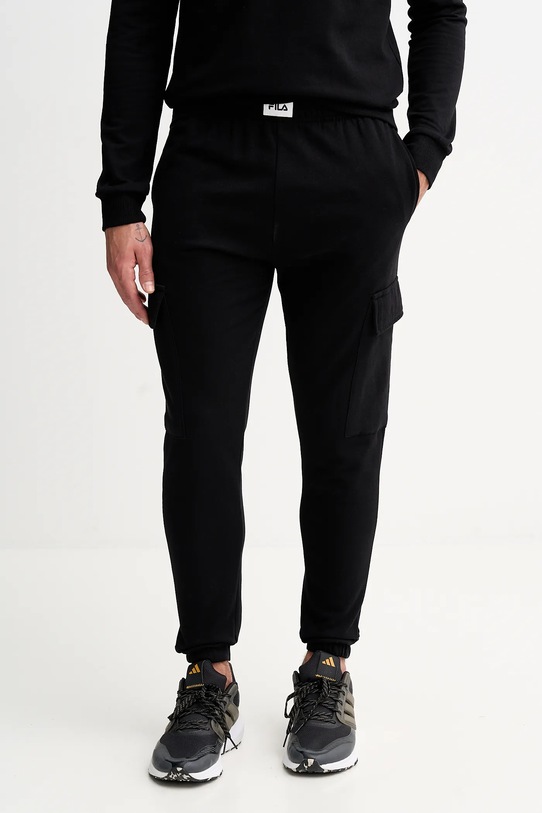 Fila dres bawełniany czarny FPW1226