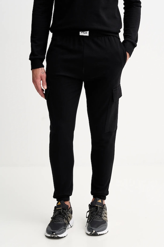 Fila dres bawełniany czarny FPW1226