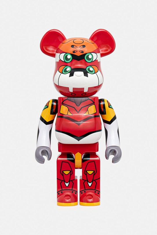 Dekoračná figúrka Medicom Toy Be@rbrick Evangelion Eva2 1000% červená Evangelion.Eva2.1000