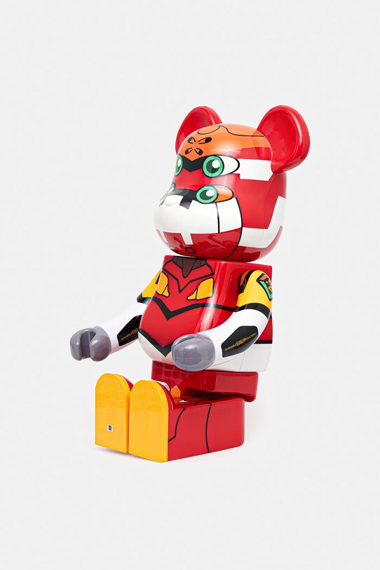 Doplnky Dekoračná figúrka Medicom Toy Be@rbrick Evangelion Eva2 1000% Evangelion.Eva2.1000 červená