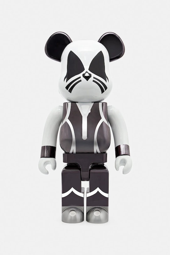 Διακοσμητική φιγούρα Medicom Toy Be@rbrick KISS Catman Chrome Ver. 1000% γκρί KISS.Catman.1000