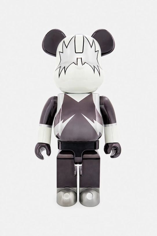 Medicom Toy decorative figurine Be@rbrick KISS Space Man Chrome Ver. 1000% gray KISS.SPACE.MAN.1000