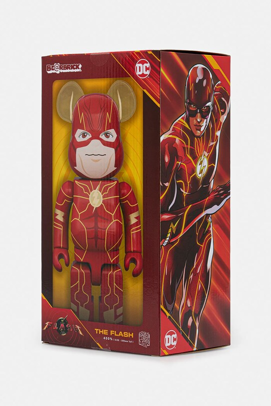 Dekoračná figúrka Medicom Toy Be@rbrick The Flash 400% červená The.Flash.400