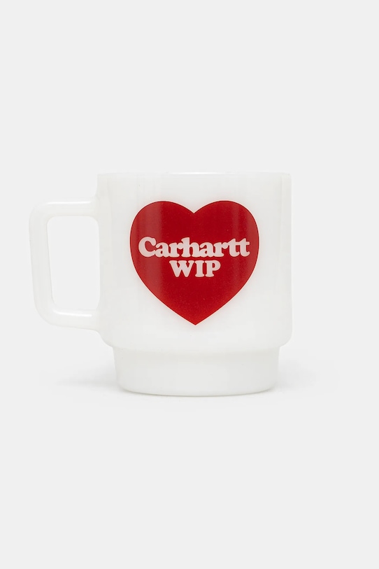 Carhartt WIP kubek Heart Glass Mug biały I035873.02XX