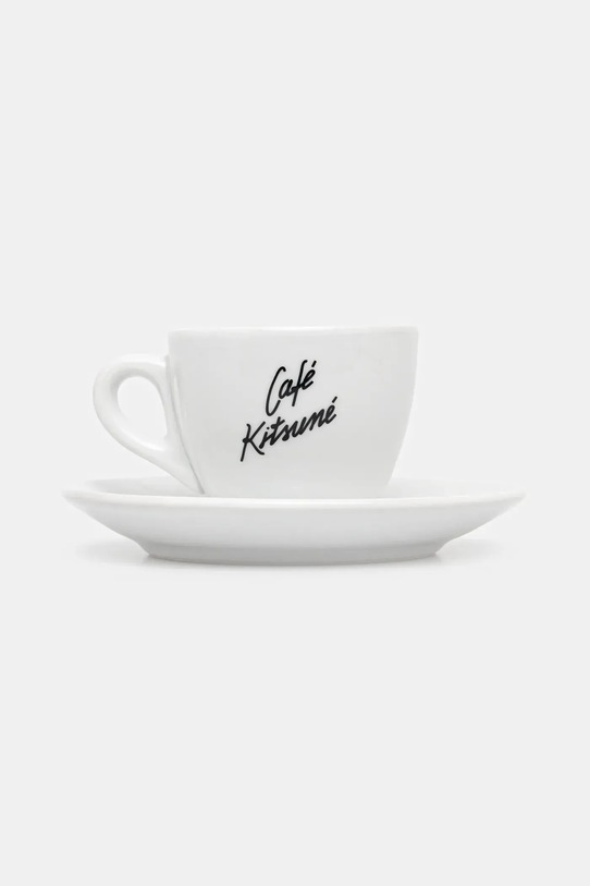 Šalica za espresso Café Kitsuné Cup & Saucer bijela CKJU08101O0010