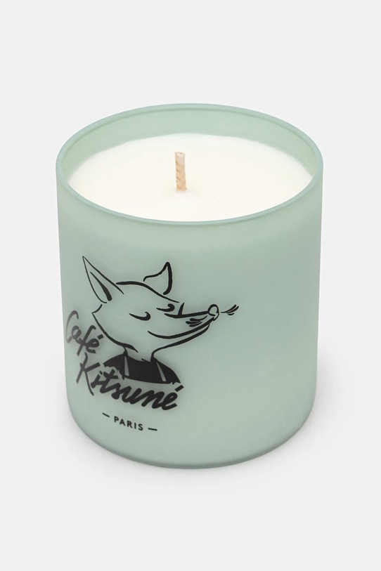 Svijeća od sojinog voska Café Kitsuné Palais-Royal Candle CKMU08401O0003 zelena AW25