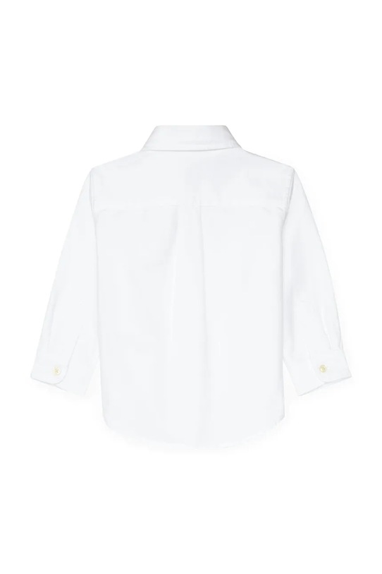Polo Ralph Lauren koszula bawełniana niemowlęca 320677133001 biały AW25