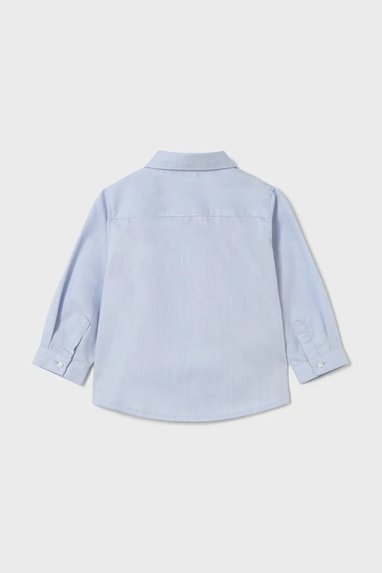 Mayoral koszula bawełniana niemowlęca 124.3F.Baby.9BYA niebieski AW25