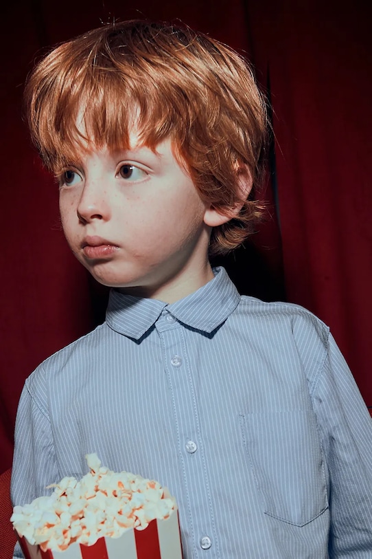 Mayoral cămașă de bumbac pentru copii 146.5A.Mini.9BYA albastru